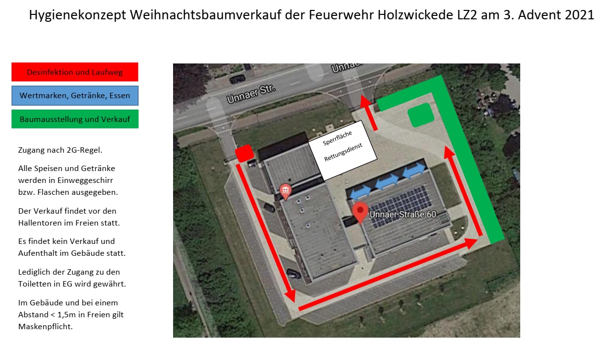 Laufplan Hygienekonzept Weihnachtsbaumverkauf 2021 neu 2G 